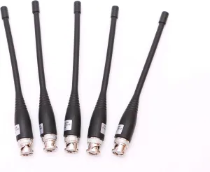 Lot(5) 450-470MHZ 3dBi BNC Whip Antenna 6 inch for TOPCON GR-3,GR-5,​Hipe​r ,GGD
