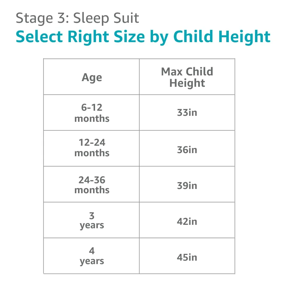 Love to Dream Extra Warm Baby Sleep Suit (12-24 Mo), Super Soft Temp Regulating Sleeping Sack, 3.5TOG Warm Wearable Blanket, Blue