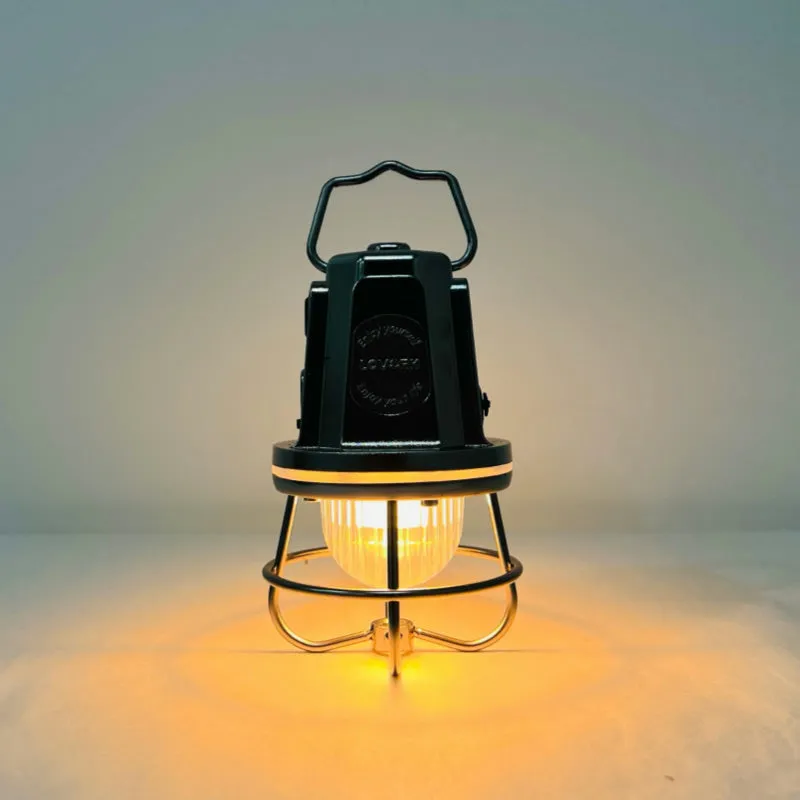 LOVORK Firefly | Vintage LED Camping Lantern – Adjustable Modes, Long Battery Life