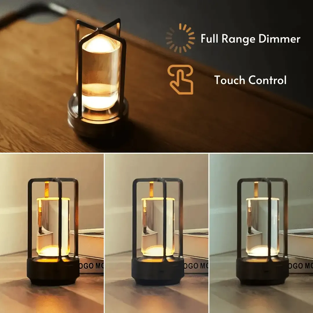 Lumisom Crystal Lantern Lamp