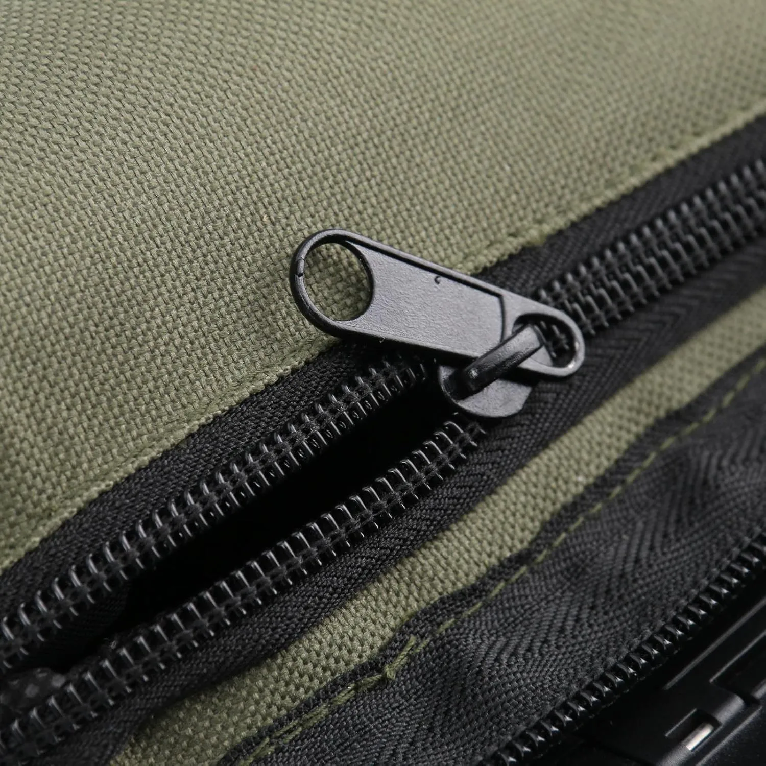 M MAXIMUMCATCH Maxcatch Fly Fishing Rod Case with Reel Pouch, Complete Protection Bag, For 9FT 2/4 Pieces Rod, Single (Green, 9' 4sec)