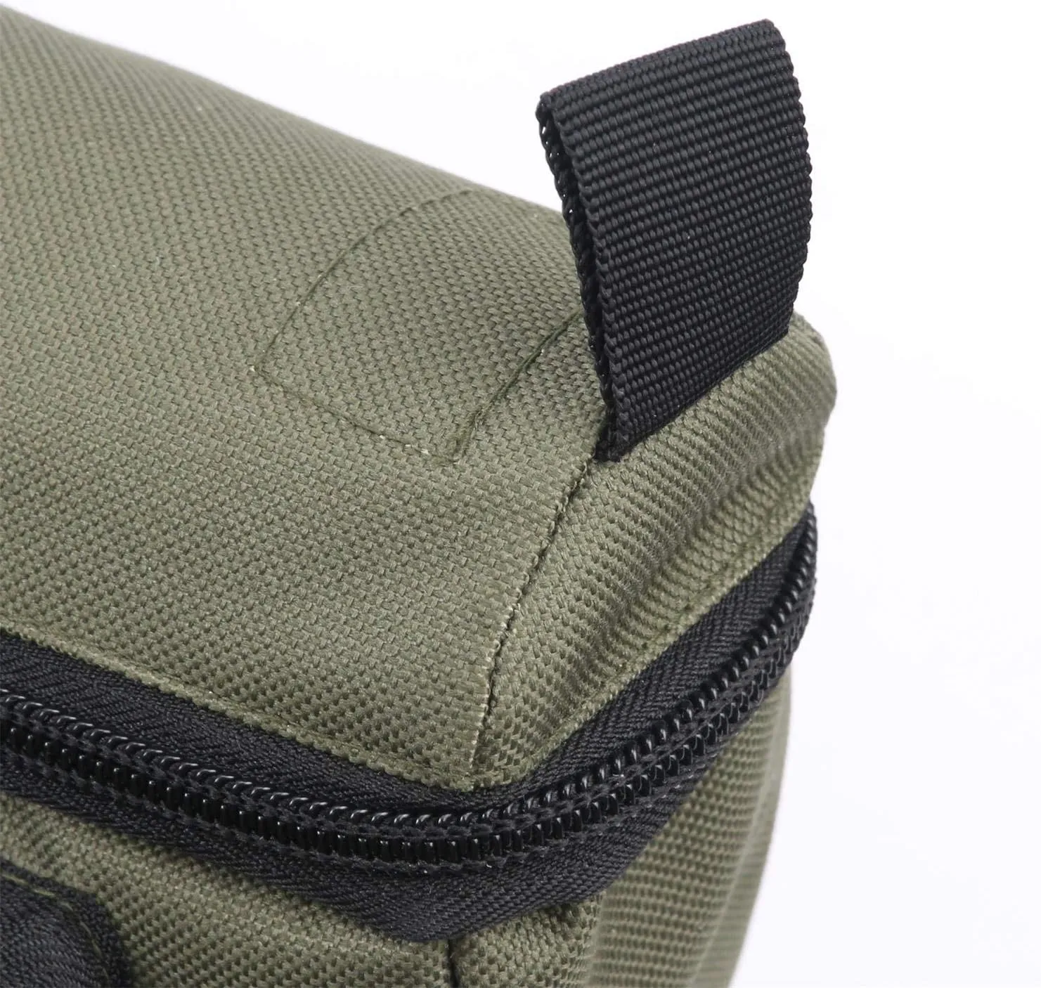 M MAXIMUMCATCH Maxcatch Fly Fishing Rod Case with Reel Pouch, Complete Protection Bag, For 9FT 2/4 Pieces Rod, Single (Green, 9' 4sec)