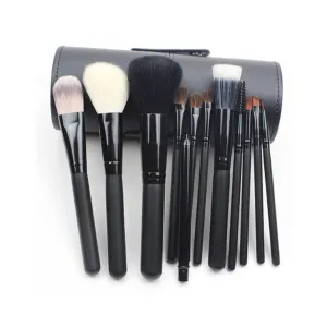 Make-up Brushes Set Foundation Powder Blush Blending Eye Shadow Concealer Lip Eye Make Up Brush Cosmetics Beauty Tools, 12pcs