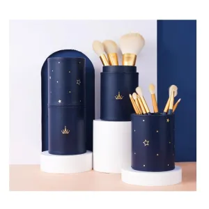 Makeup Brush Set 12 Pcs Premium Synthetic Foundation Powder Concealers Eye shadows Blush Makeup Brushes Cosmetic Brushes with Case
