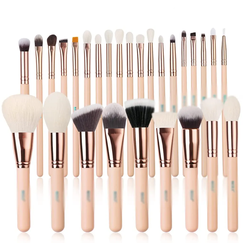Makeup Brushes Powder Foundation Blush Eyeshadow Make Up Brush Set Natural Hair