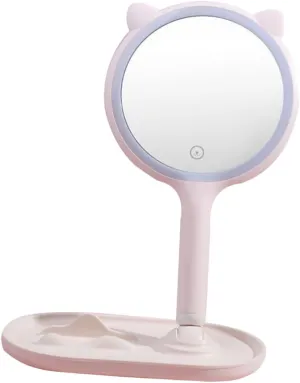 Makeup Light Mirror Led Makeup Mirror Lights Desk Table Portable Compact High Definition