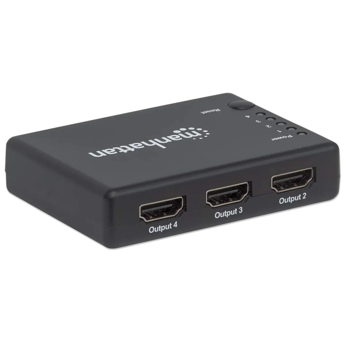 Manhattan 4K Compact 4-Port HDMI Splitter
