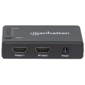 Manhattan 4K Compact 4-Port HDMI Splitter