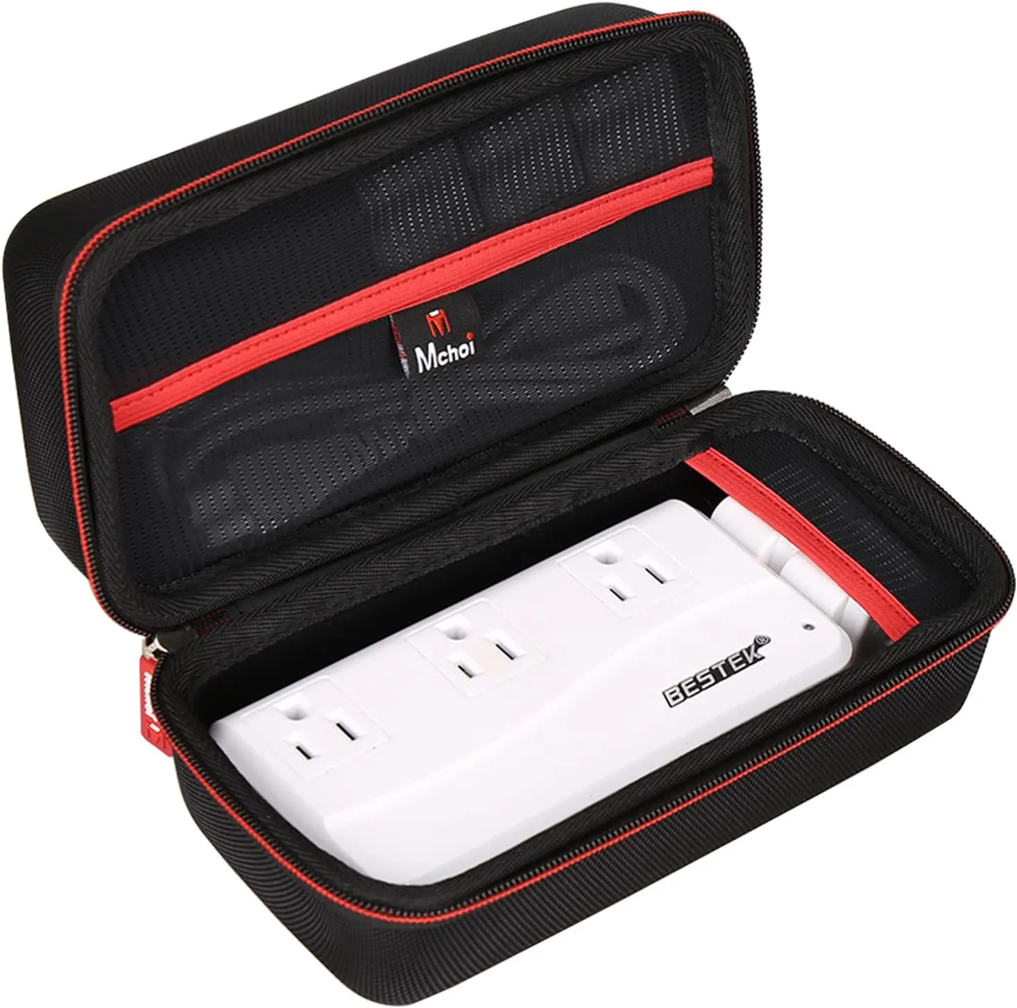 Mchoi Hard Portable Case for BESTEK Universal Travel Adapter 220V to 110V Voltage Converter, Case Only New Version