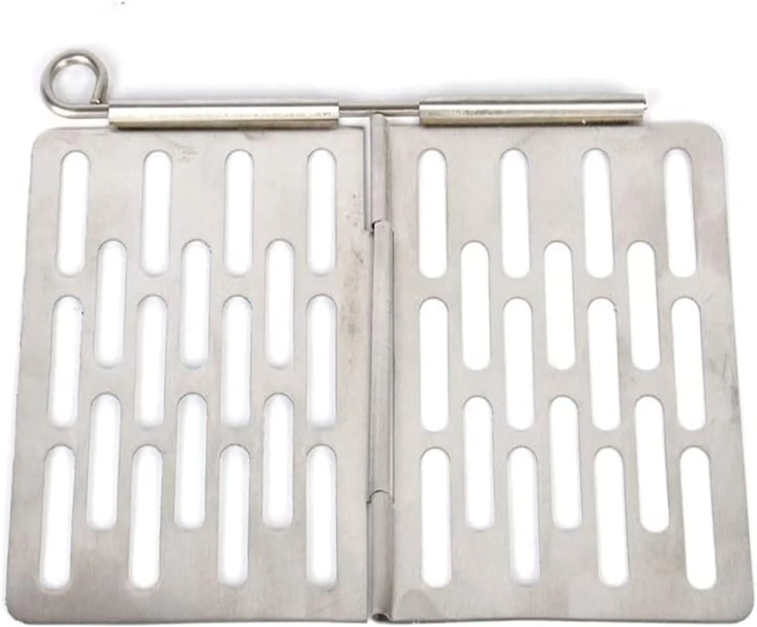 MDybf Charcoal BBQ Foldable Grill Plate Ultralight Baking Cooling Rack Heavy Duty Dining Cooking Roasting Kitchen Utensils for Outdoor Camping Hiking