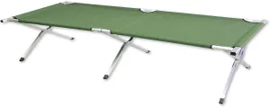 MediTac Camping Military Outdoors Bed Cot, Holds 500 Lbs, 78” x 28” x 18”, Heavy Duty, Durable with Carry Storage Bag