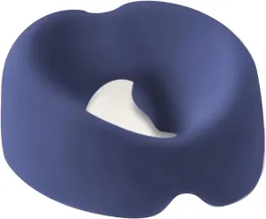 Memory Foam Stomach Sleeping Pillow Breathable Face Down Pillow for Rest and Recovery Massage Face Pillow Massage Bed Pillow with Cover Massage Headrest for Bed (Blue)