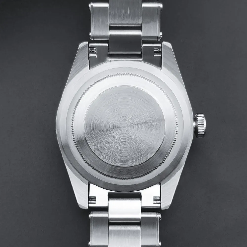 MERY Men's Sporty Automatic Watch NH35 Movement 39mm with Sapphire Crystal Luminous Hands 10Bar Waterproof Dress Business Style Wristwatches