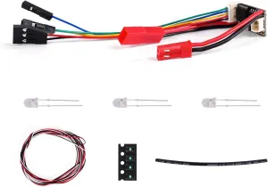 Mini Brushed ESC Electronic Speed Controller for 1/32 1/35 Orlandoo Hunter A01 A02 A03 P01 P02 X01 X02 M01 M02 RC Car Upgrade Parts Universal(JST)