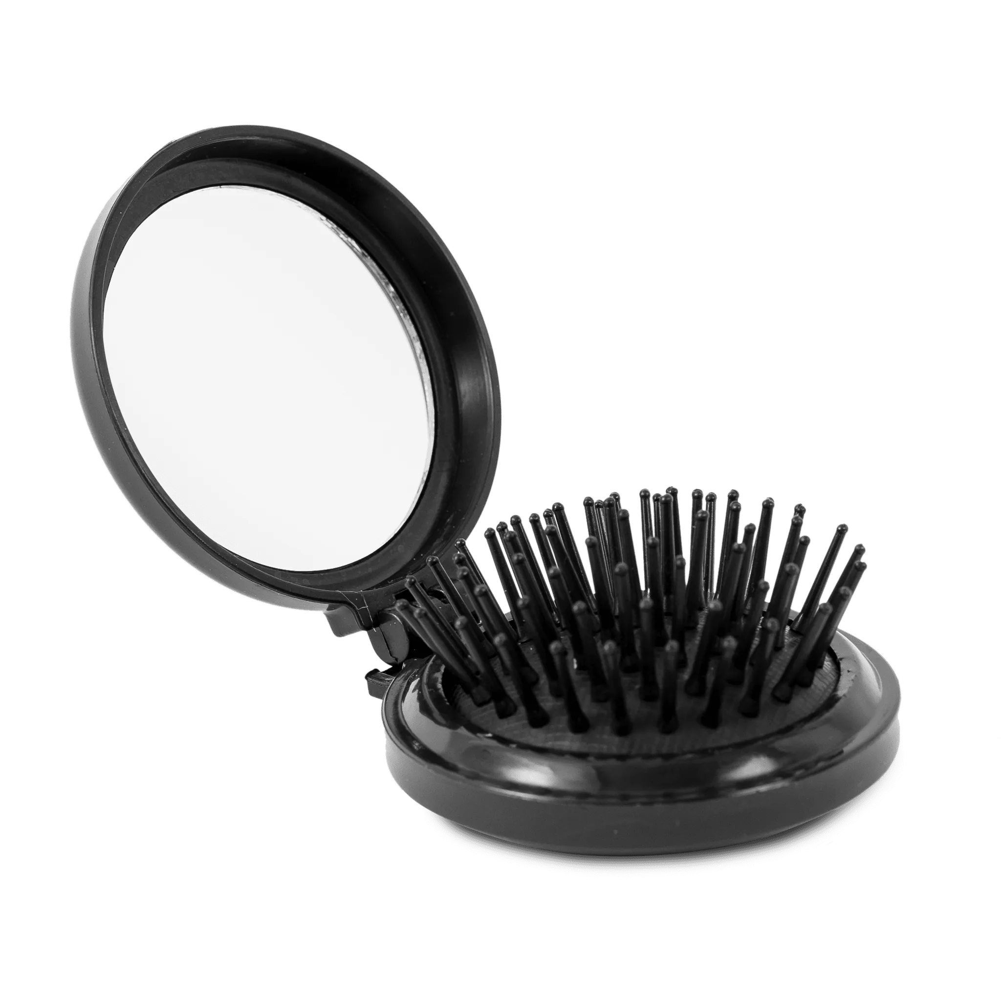 Mini Hair Brush w/ Mirror
