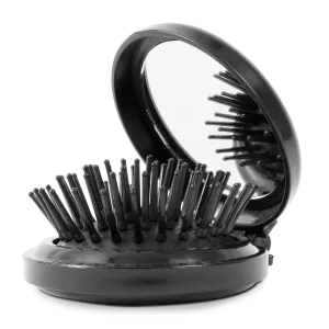 Mini Hair Brush w/ Mirror