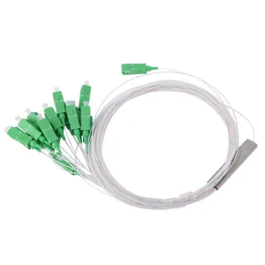 Miniature Fibre Optic Tap 1x16 0.9sm Sm Sc PLC Type Fibre Optic Tap 1260 1650nm Can Be Used for Home Wiring Projects, Corporate Office Environments and Fibre Optic Lans