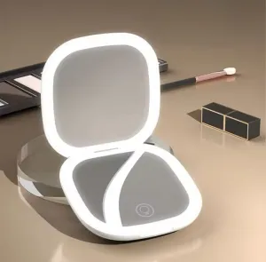 Mirror Makeup Travel (Pink 5X)