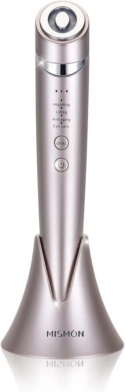 MiSMON High Frequency Facial Machines, 4 in 1 Facial Massager Micro-Current Light Photontherapy Device for Face