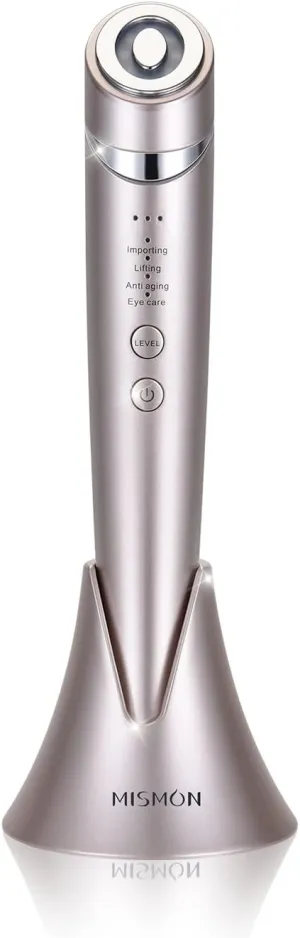 MiSMON High Frequency Facial Machines, 4 in 1 Facial Massager Micro-Current Light Photontherapy Device for Face