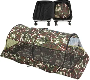 mosquitoo Net Tent - Foldable Outdoor Travel Shelter for Single or Double Person, Quick Setup Mesh Tent with Carry Bag | Compact Protection for Camping, Hiking, Climbing, Backpacking, Jungle