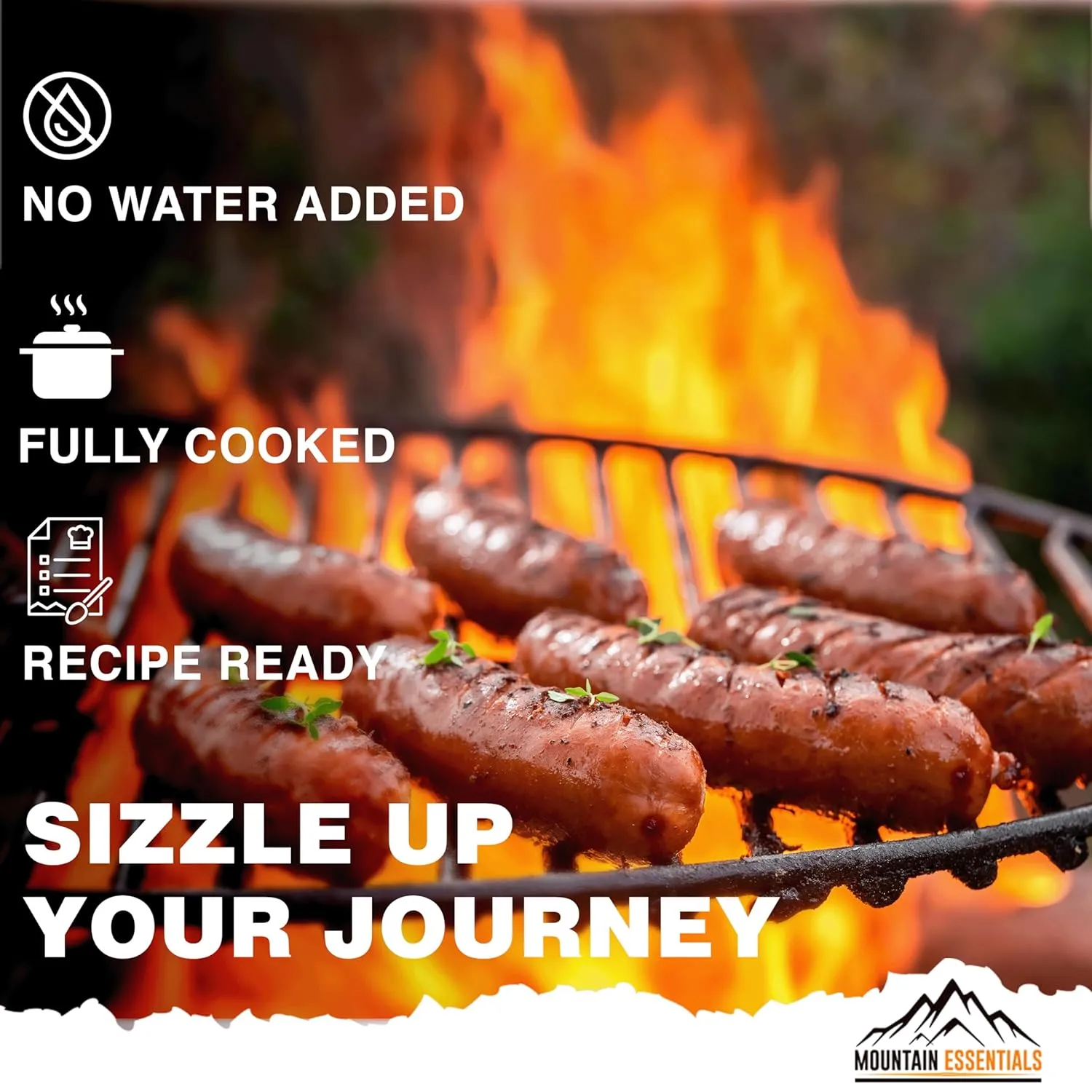 MOUNTAIN ESSENTIALS All Natural Canned Pork 28 Oz Fully Cooked Ready to Eat Emergency Survival Bulk Food Storage Premium Meat for Backpacking, Camping, Meal Prep Shelf Stable Food Pack of 12