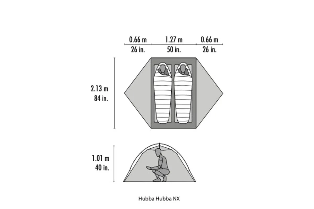 MSR Hubba Hubba 2 Person Tent