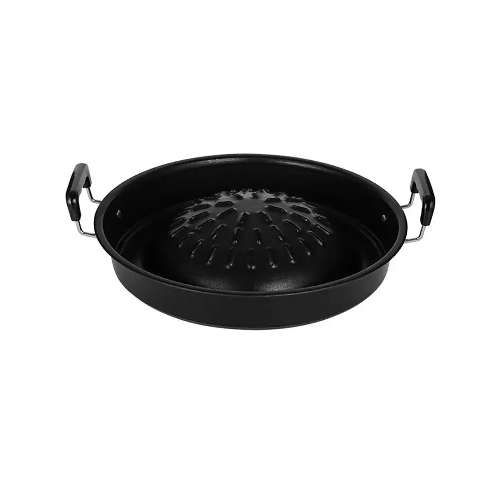Multi-function Grill Thai Tray Urgent clearance Pan Picnic Roasting Reusable Barbecue Portable Top-tier options Korean 30/35cm Plate Rust-proof Grill Outdoor