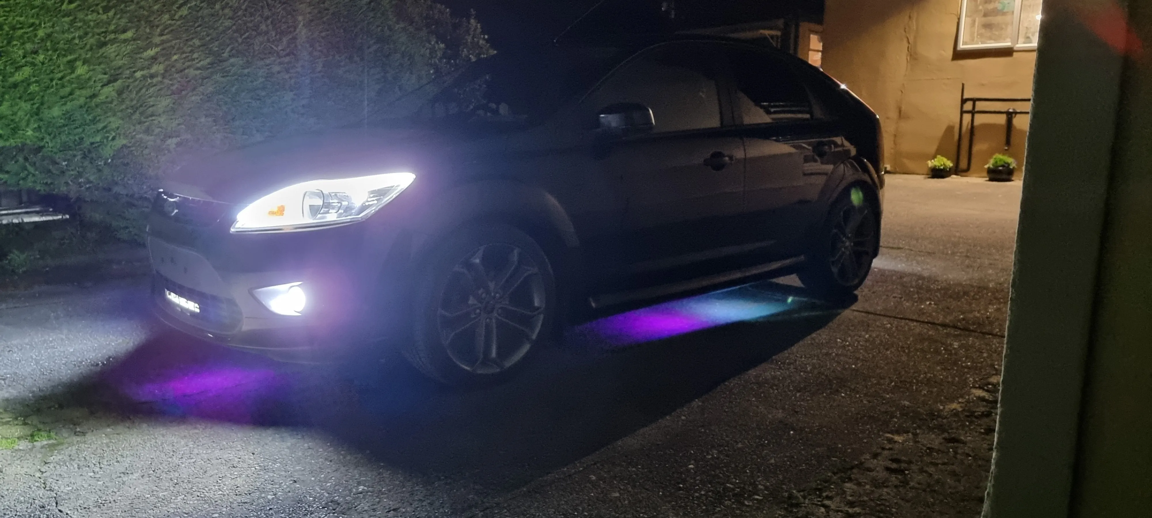 MULTICOLOR MODE Car led underglow lights with high quality chips have bright colors