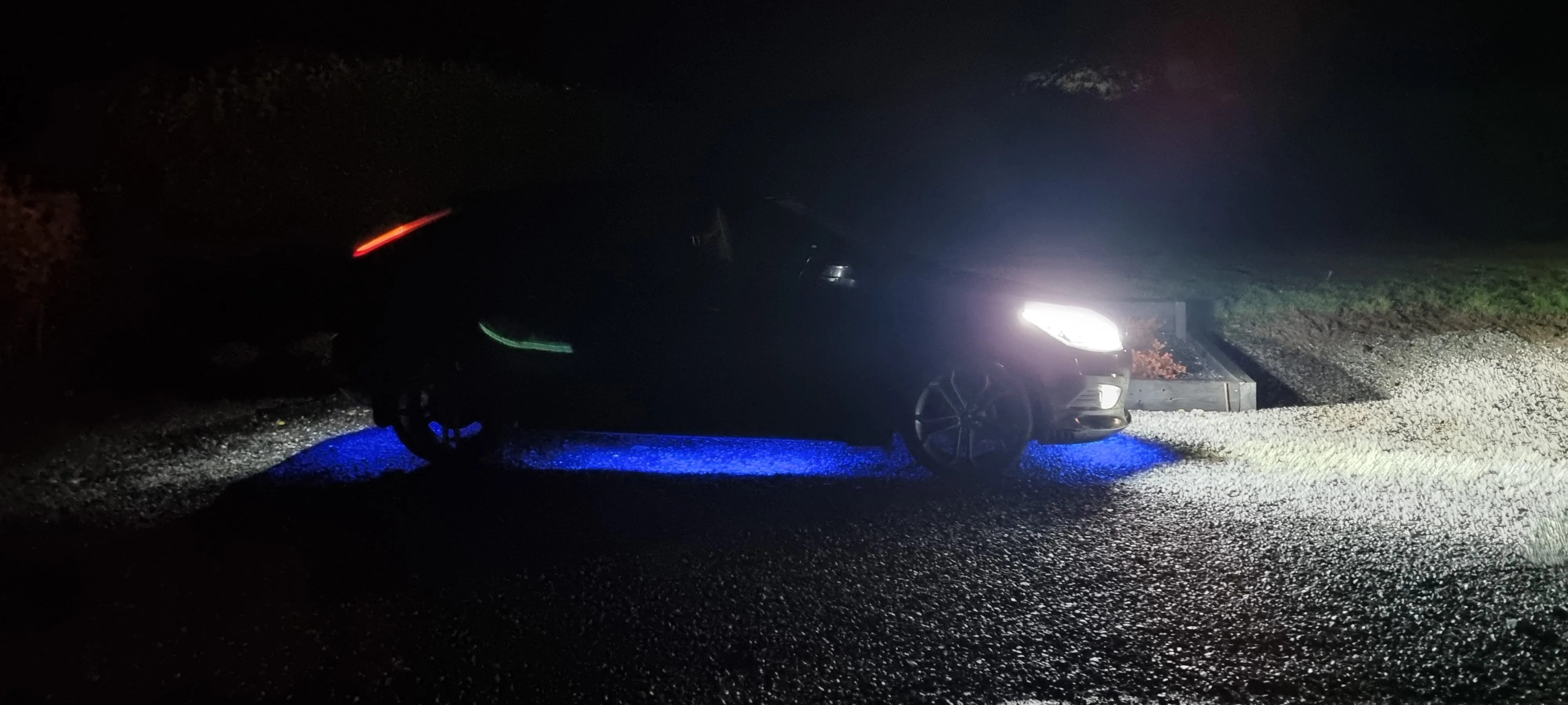 MULTICOLOR MODE Car led underglow lights with high quality chips have bright colors