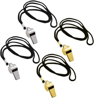 Multipurpose Metal Whistle Pendant Loud Emergency Whistle for Sports Camping Daily Use