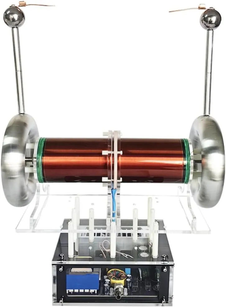 Music Coil, SSTC Desktop Toy Plasma Loudspeaker Music Coil Model, Experiment Science Desktop Toy