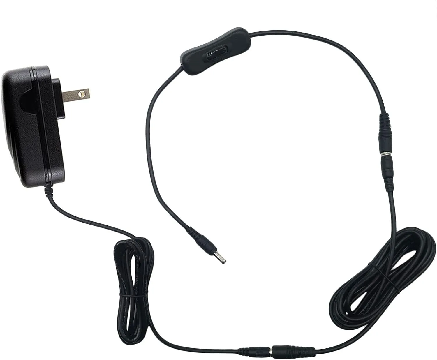 MyVolts 15V Power Supply Adaptor Compatible with Vax HCGRV1B1 Handheld vac - US Plug with Extension and ON/Off Switch