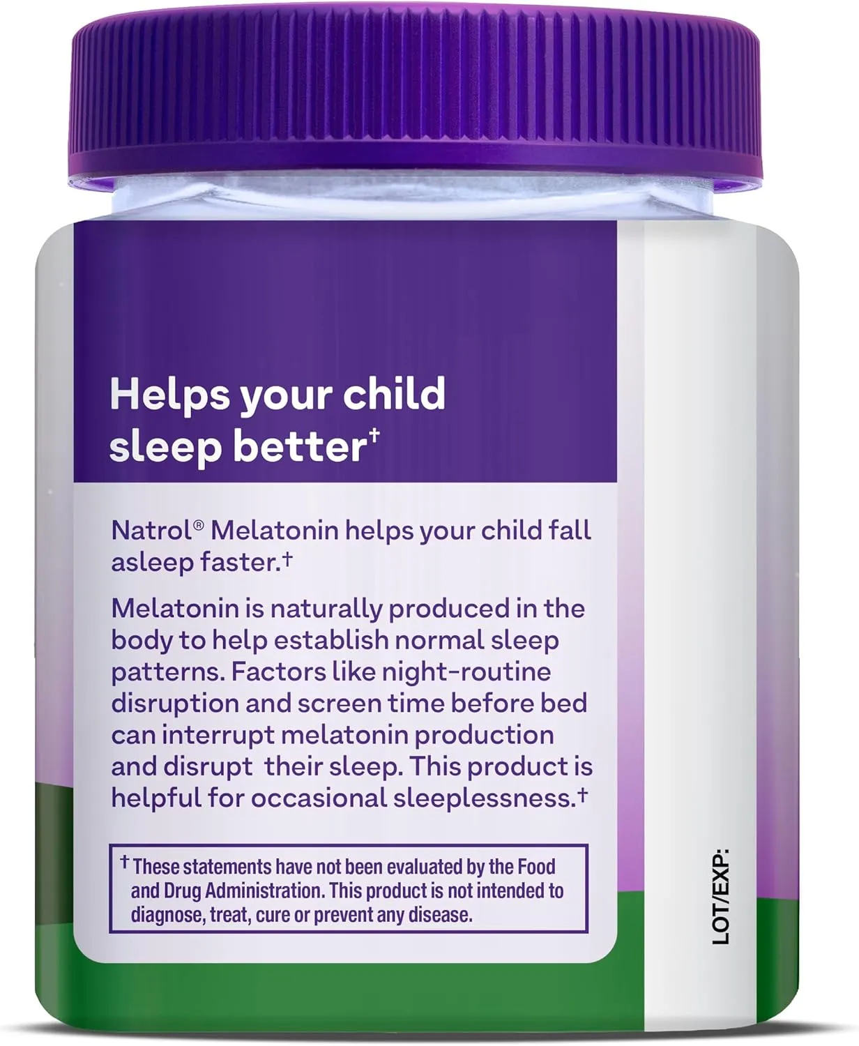 Natrol Kids Melatonin Gummies 1mg, Children's Melatonin for Restful Sleep, 90 Raspberry-Flavored Sleep Gummies, 90 Day Supply