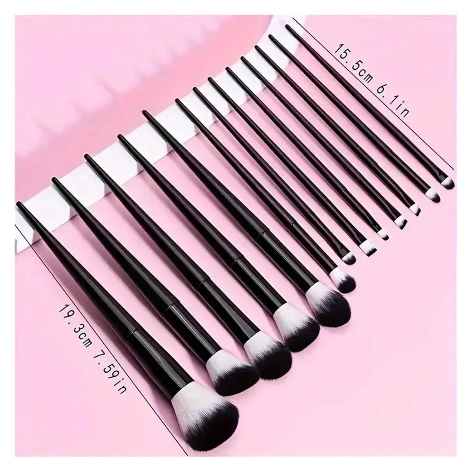 NEW 13PCS Makeup Brushes Set Soft Eyeshadow Highlighter Foundation brush Concealer Detail Brush Women Beauty Tool Christmas Gift(Blue with bag)