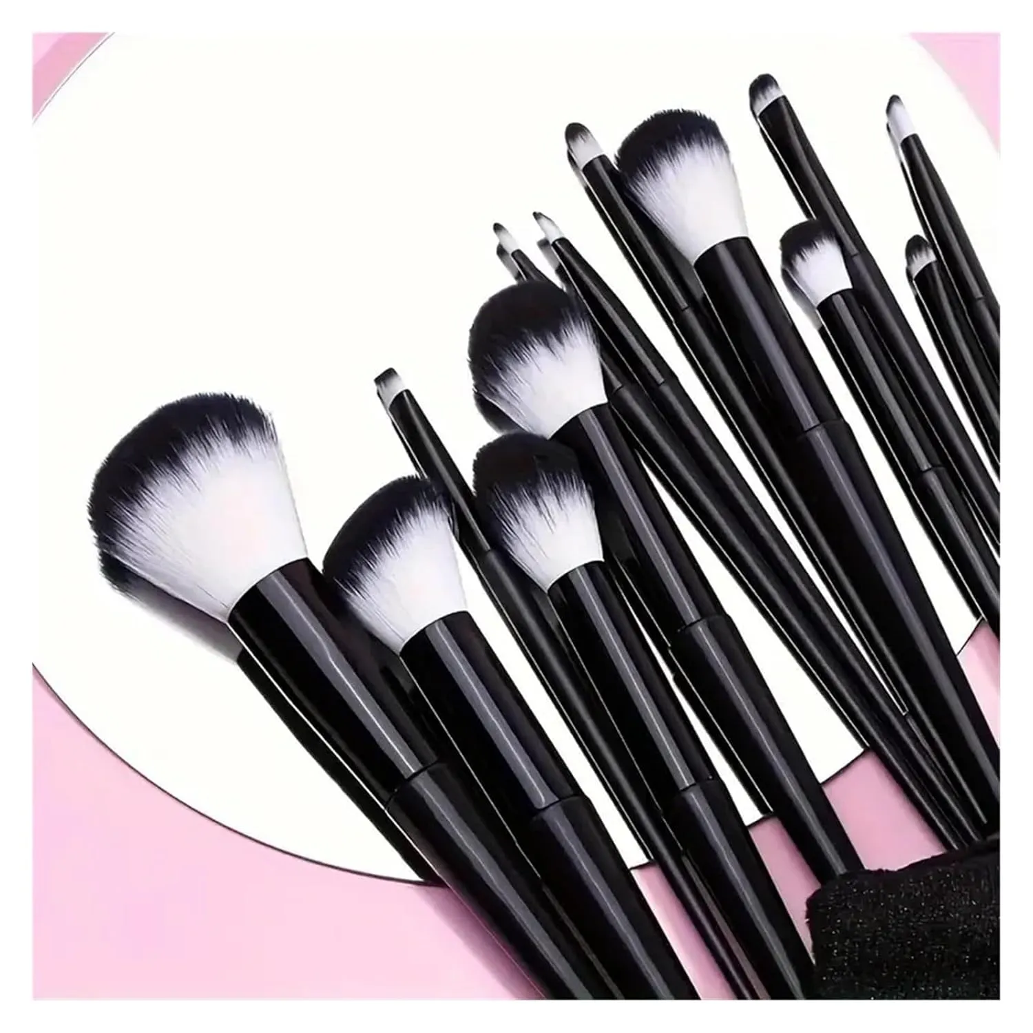 NEW 13PCS Makeup Brushes Set Soft Eyeshadow Highlighter Foundation brush Concealer Detail Brush Women Beauty Tool Christmas Gift(Blue with bag)