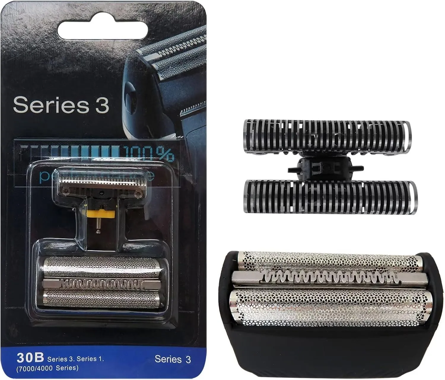 New Upgraded Series 3 30B Electric Foil and Cutter for Men, Waterproof Foil Shaver for B-raun Series3 Electric Razors310,330,340,4735,4736,4737,4747,4775,4835,4845,4875,4876,5491Shavers