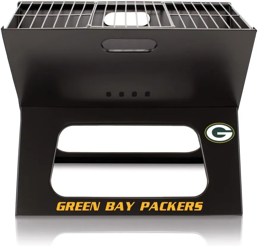 NFL X-Grill Portable Camping Tailgating Charcoal Grill