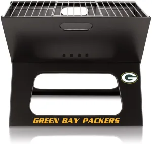 NFL X-Grill Portable Camping Tailgating Charcoal Grill