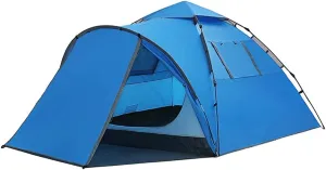 NIEH Tent Portable Waterproof Multifunction Folding Automatic Outdoor Camping Family Tents 3-4 Person Big Space