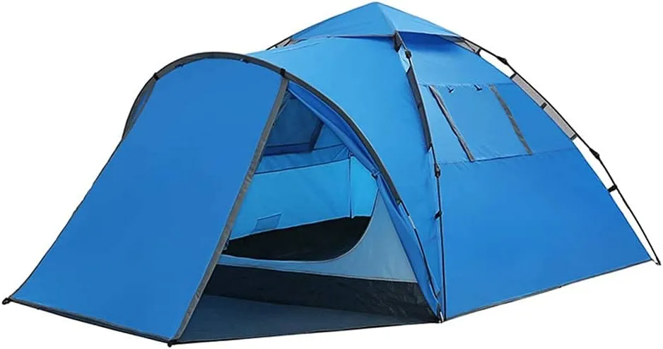 NIEH Tent Portable Waterproof Multifunction Folding Automatic Outdoor Camping Family Tents 3-4 Person Big Space