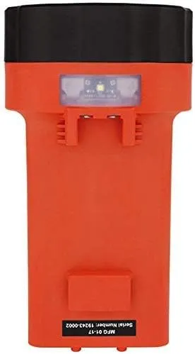 Nightstick XPR-5580R Viribus 80 Intrinsically Safe 300 Lumens Dual-Light Lantern, Flashlight, Floodlight, Strobe Light | Rechargeable Firefighter Industrial Flashlight [Red/Black]