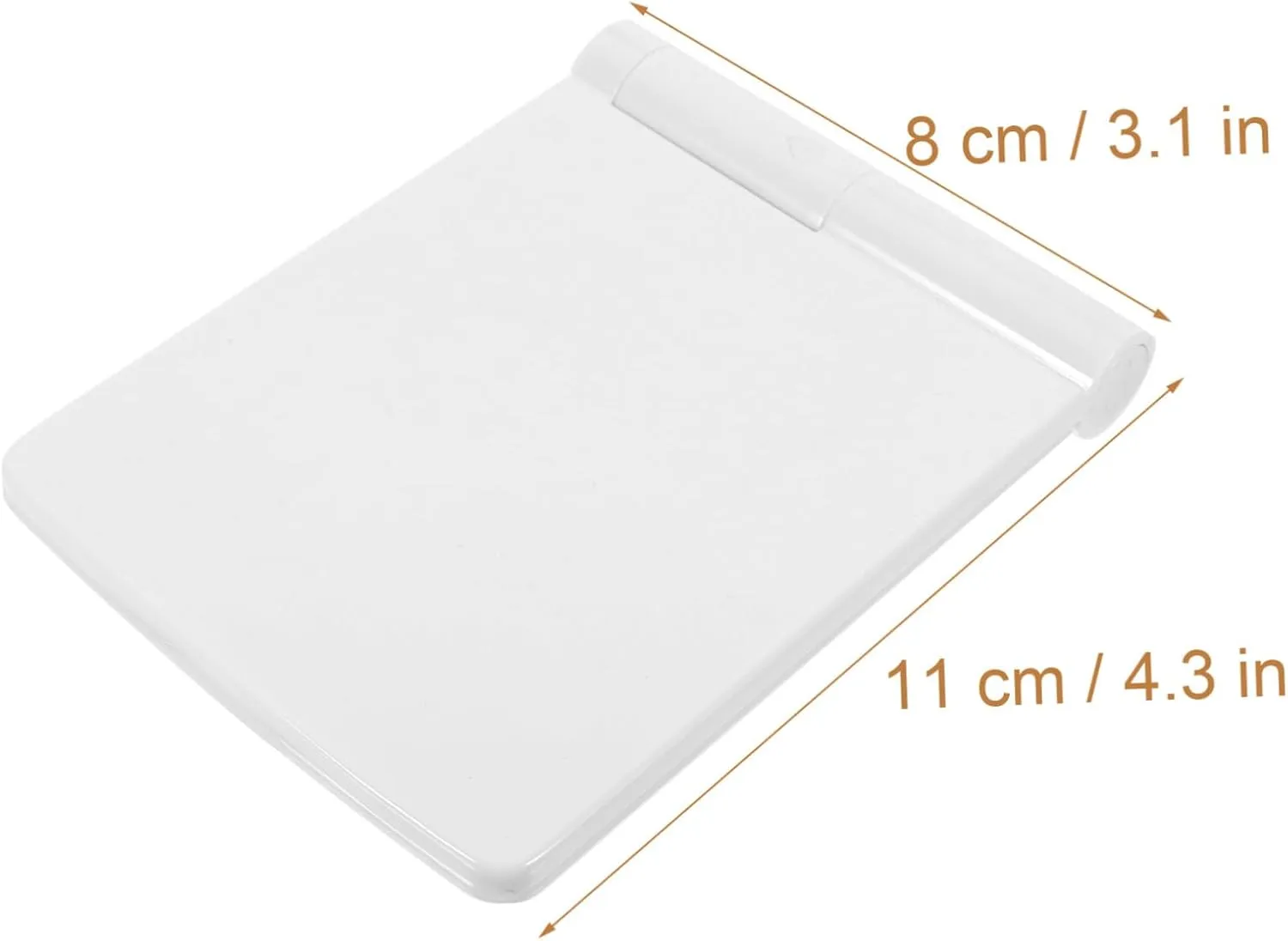 NOLITOY 3pcs Led Folding Lighted Makeup Mirror Portable Travel Compact Vanity Mirror for Women for Makeup Artists Convenient Led Use