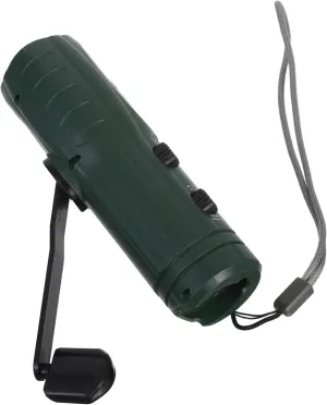 NUOBESTY Hand Crank Emergency Flashlight Radio Portable Hand Powered LED Lamp with Sos Alarm for Camping Hiking and Emergency Situations