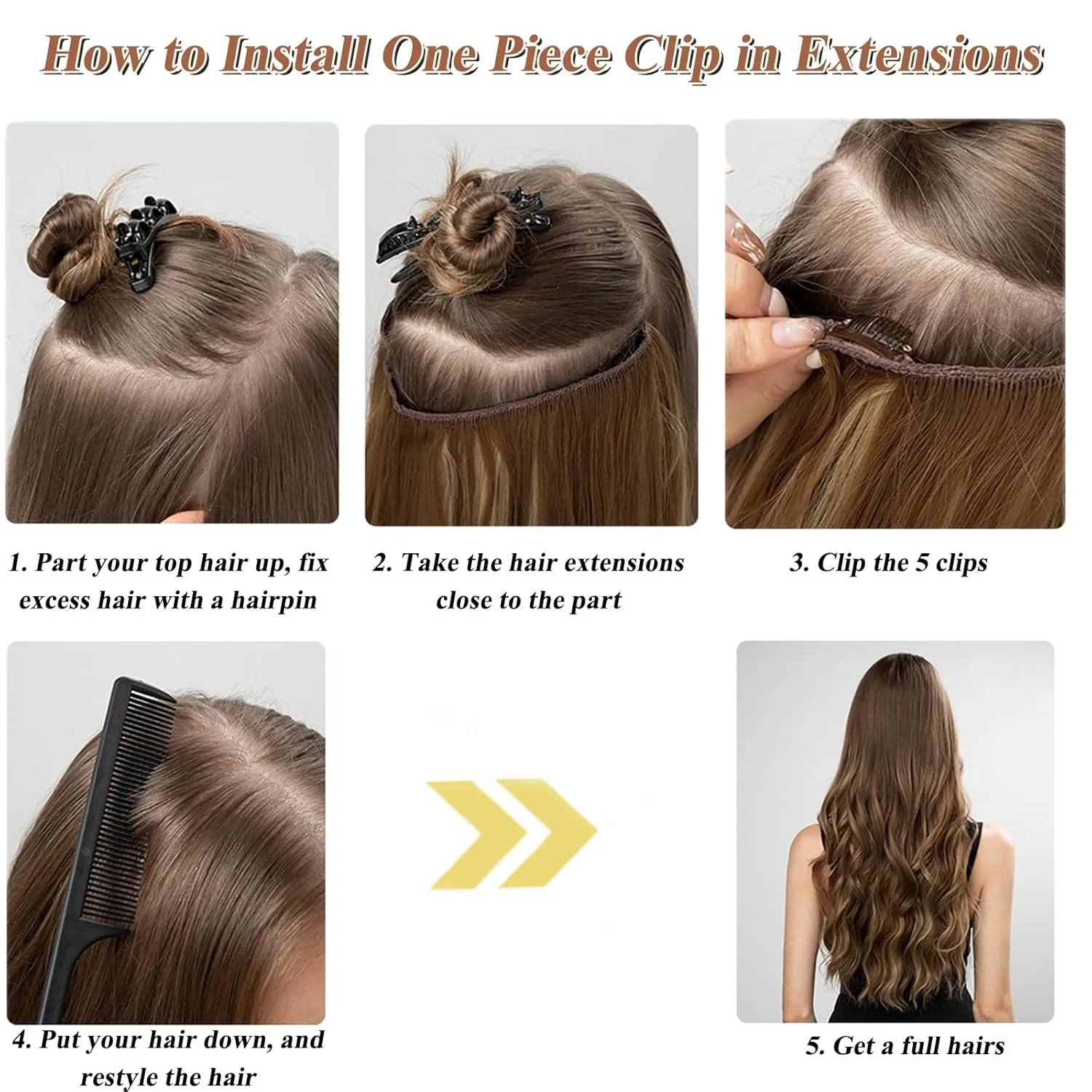 One Piece Seamless Clip in Hair Extensions Real Human Hair Body Wave Real Hair Extensions Clip in Human Hair Extensions Black Curly Clip in Hair Extensions Natural Hair Clip ins for Women 14 Inch