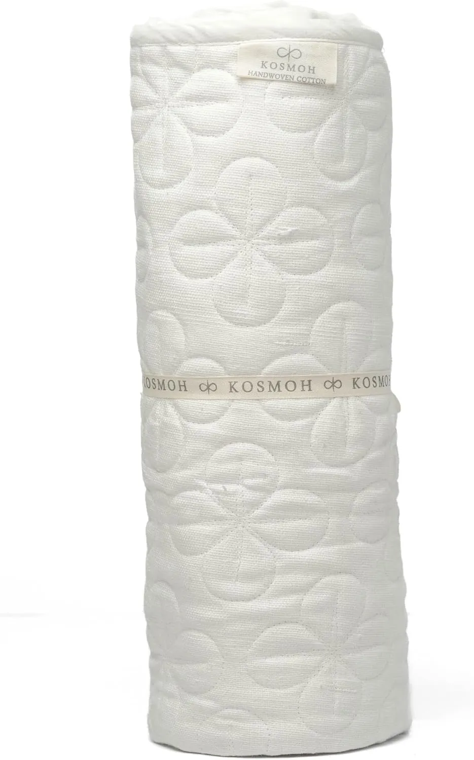 Organic Cotton Khadi Yoga Mat Natural Yoga Mat - Non Slip 8mm Thick Exercise Mat Home Gym Workouts Meditation Mat