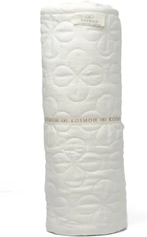 Organic Cotton Khadi Yoga Mat Natural Yoga Mat - Non Slip 8mm Thick Exercise Mat Home Gym Workouts Meditation Mat