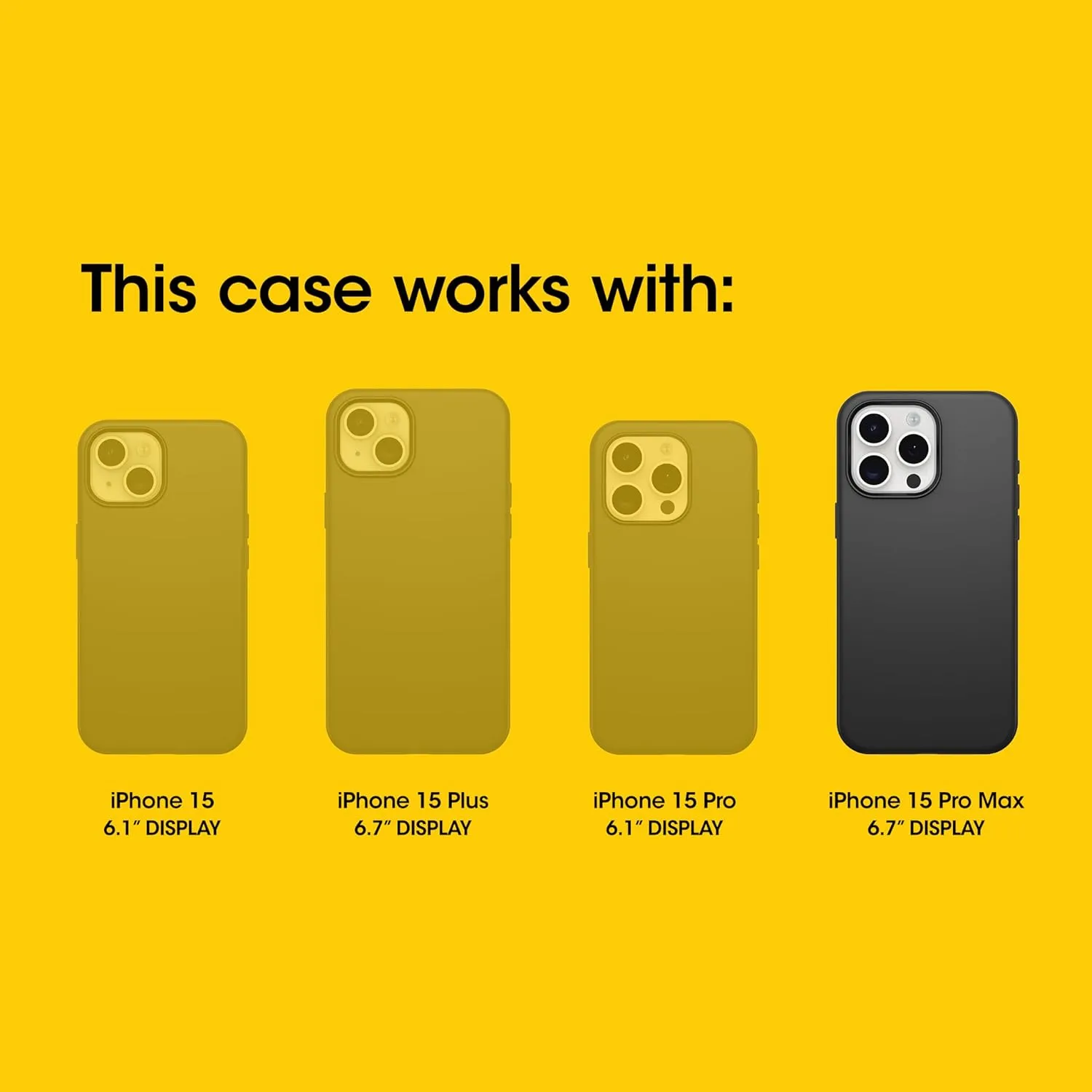 OtterBox iPhone 15 Pro MAX (Only) FRĒ Series Waterproof Case with MagSafe (Designed by LifeProof) - Rule of Plum (Purple), Waterproof, 60% Recycled Plastic, Sleek and Stylish