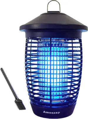 Outdoor & Indoor Waterproof Insect Repellent - Flying Bug Trap, 20W / 4000V Electric Mosquito Killer (3 Blubs) - for Backyard, Yard, Home