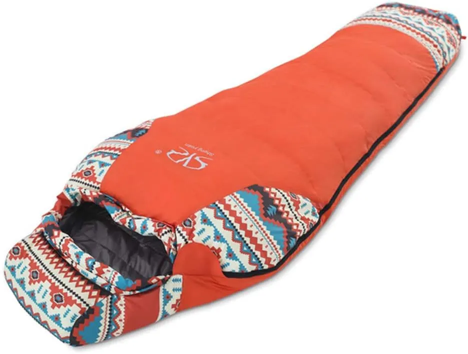 Outdoor Camping Keep Warm White Duck Down Sleeping Bag